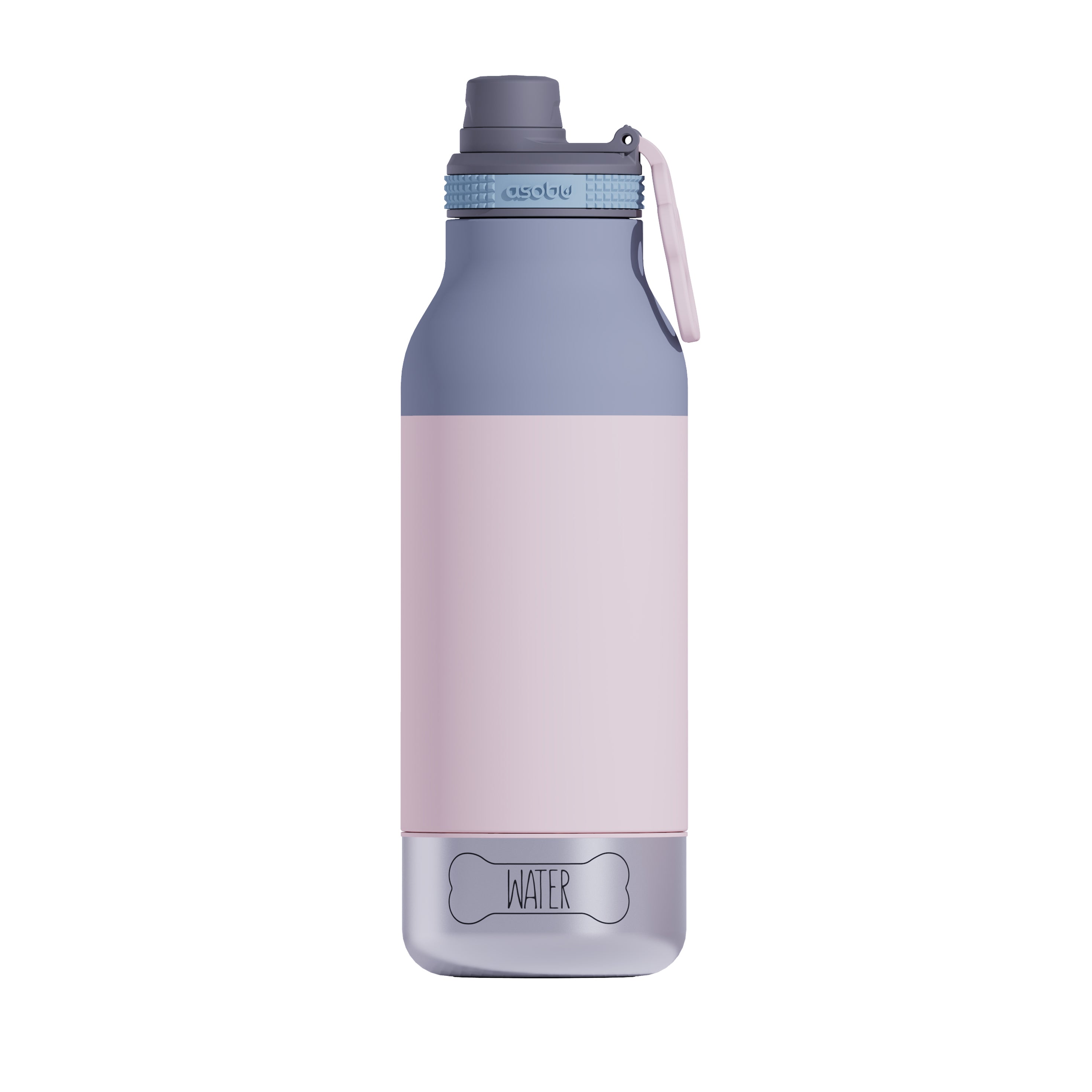 asobu-barky-bottle-pastel-pink-special-edition-hundenapf-flasche image 1