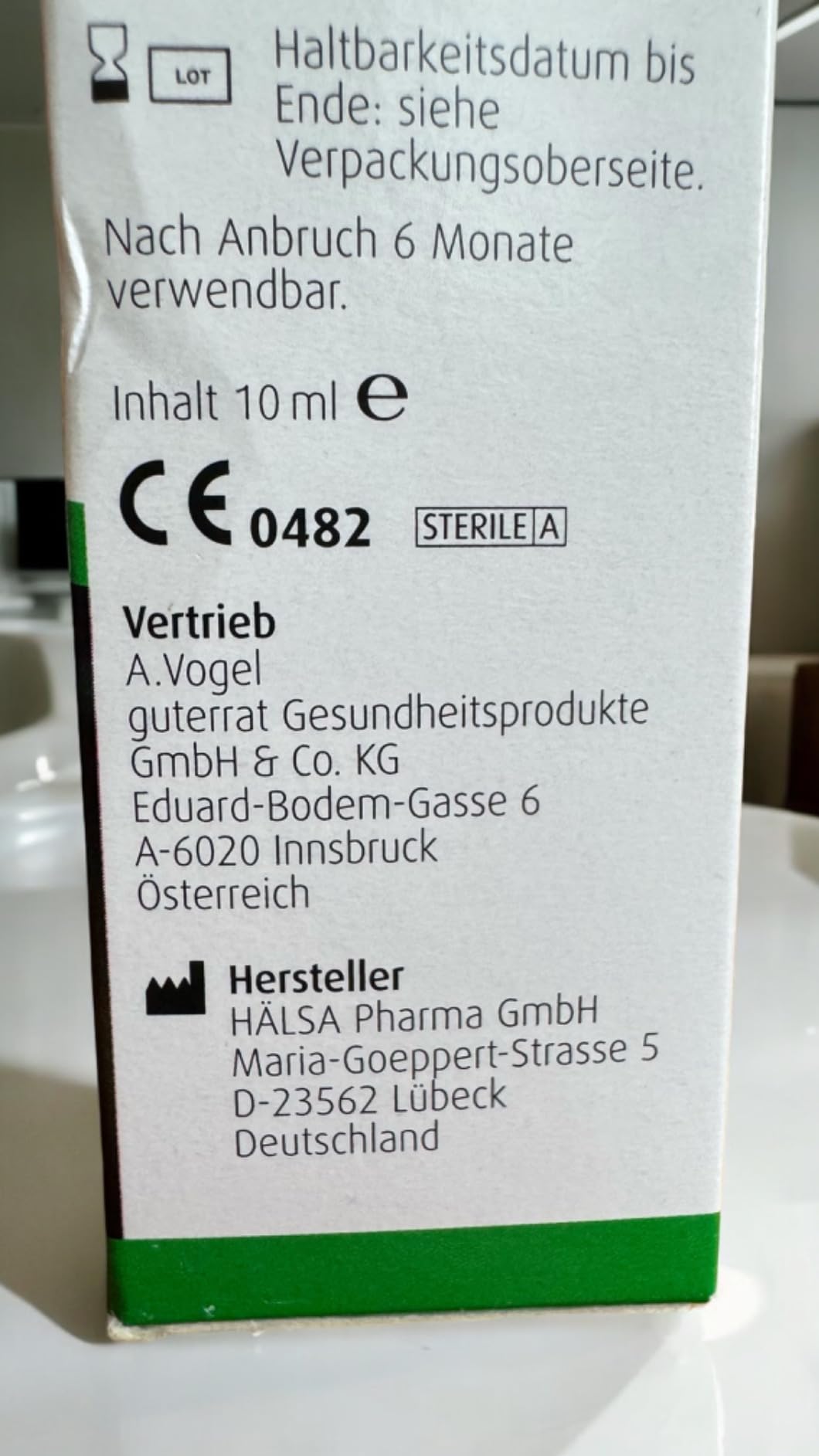 Gute Befeuchtung