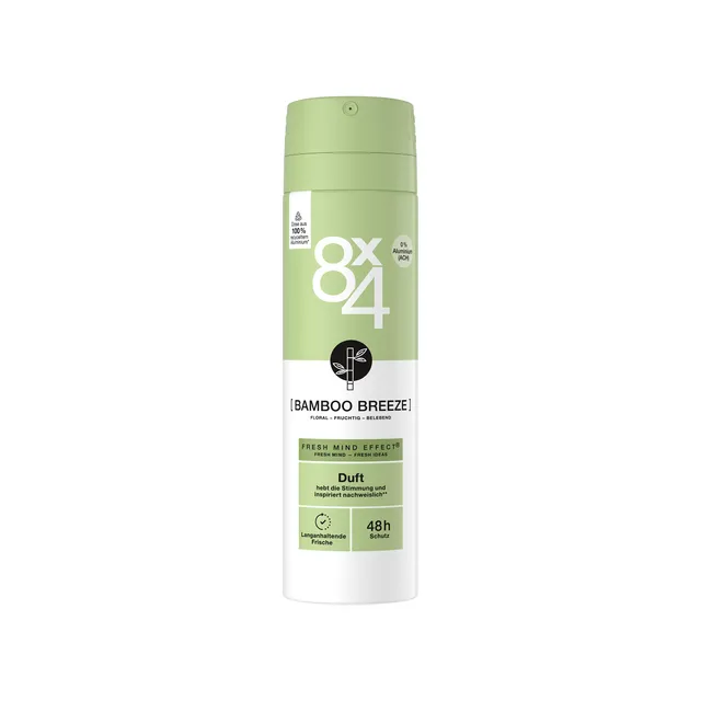 8x4-bamboo-breeze-deospray-150-ml image 1