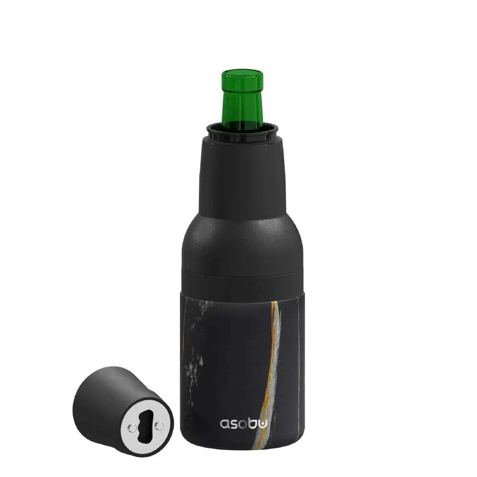 asobu-frosty-beer-bierk-hler-midnight-marble-f-r-flaschen-dosen image 1