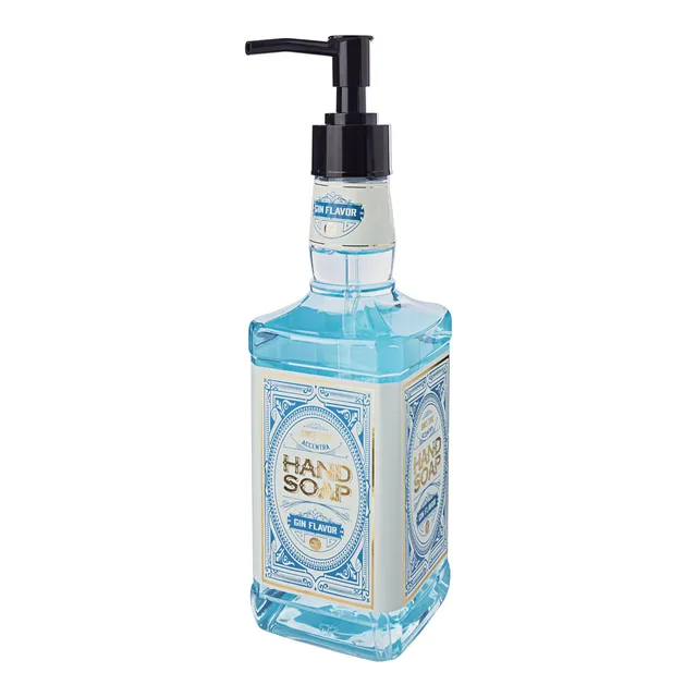 accentra-gin-flavor-handseife-480-ml-fl-ssigseife-im-pumpspender-in-ginflaschen- image 1
