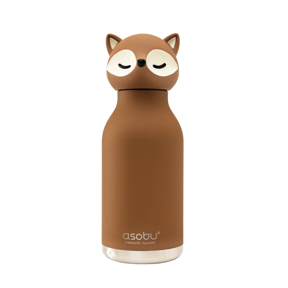 asobu-fox-bestie-isolier-trinkflasche-16oz-f-r-kinder image 1