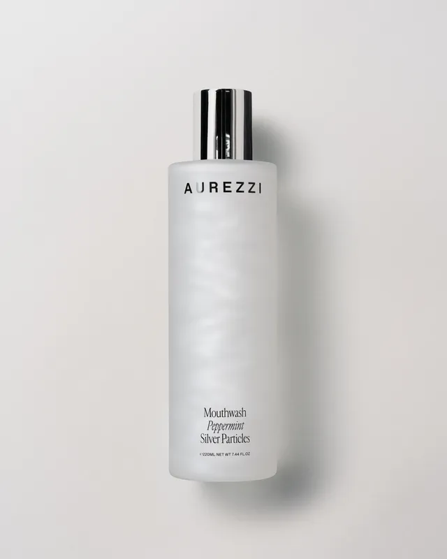 aurezzi-mouthwash-silver-mundsp-lung-mit-silber-und-minze-220-ml image 1