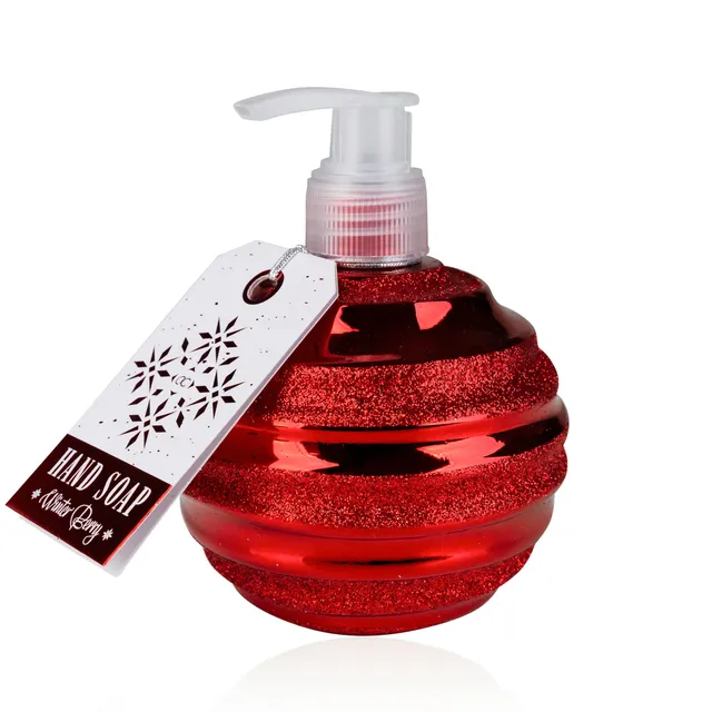 accentra-season-s-greetings-handseife-glitter-pumpspender-320ml-winter-berry image 1