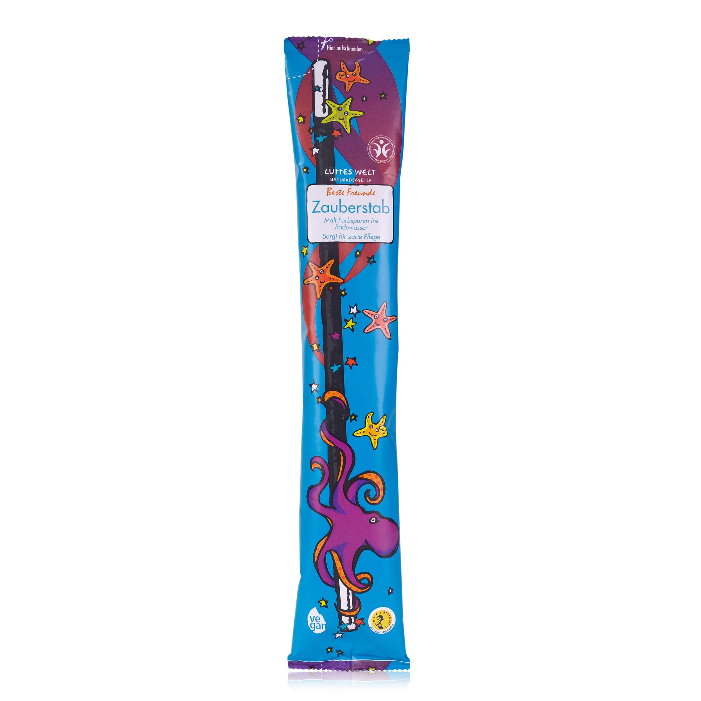 l-ttes-welt-zauberstab-badezusatz-kinder-malt-lila-badeschaum-naturkosmetik image 1