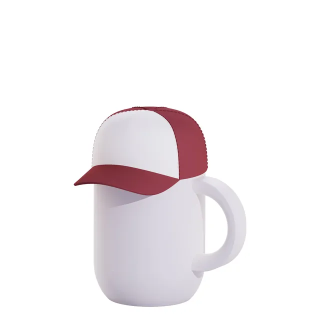 asobu-happy-hats-trucker-cap-isolierbecher-red image 1