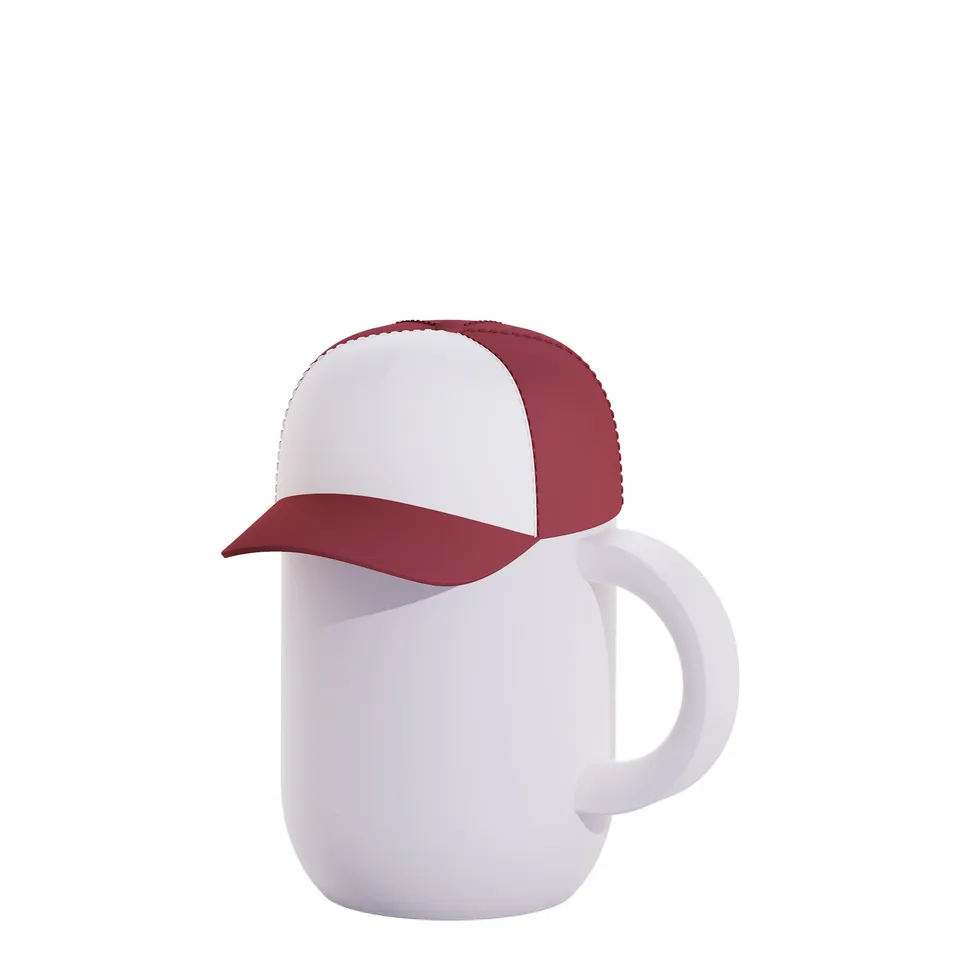 asobu-happy-hats-trucker-cap-isolierbecher-red image 1