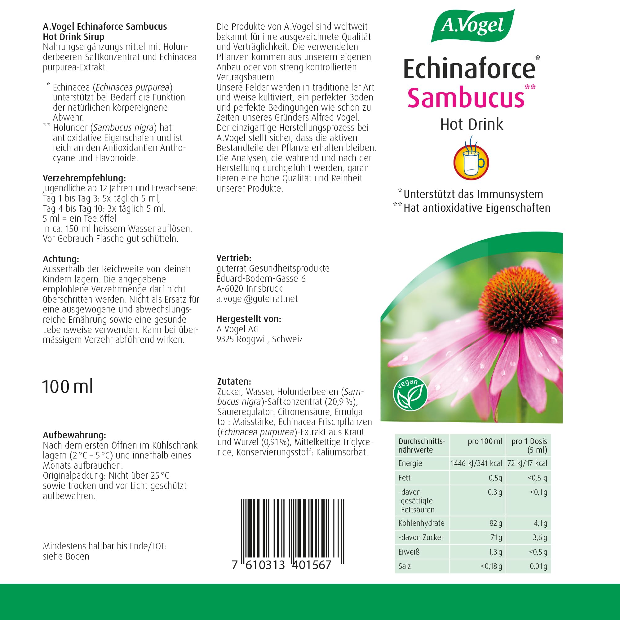 a-vogel-echinaforce-sambucus-hot-drink-sirup-100-ml-immun-antioxidantien image 6