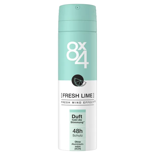 8x4-fresh-lime-deospray-150-ml image 1