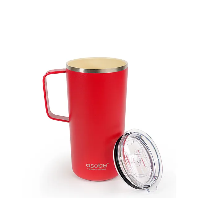 asobu-tower-mug-20oz-kaffeebecher-rot-vakuumisoliert-mit-keramikbeschichtung image 1