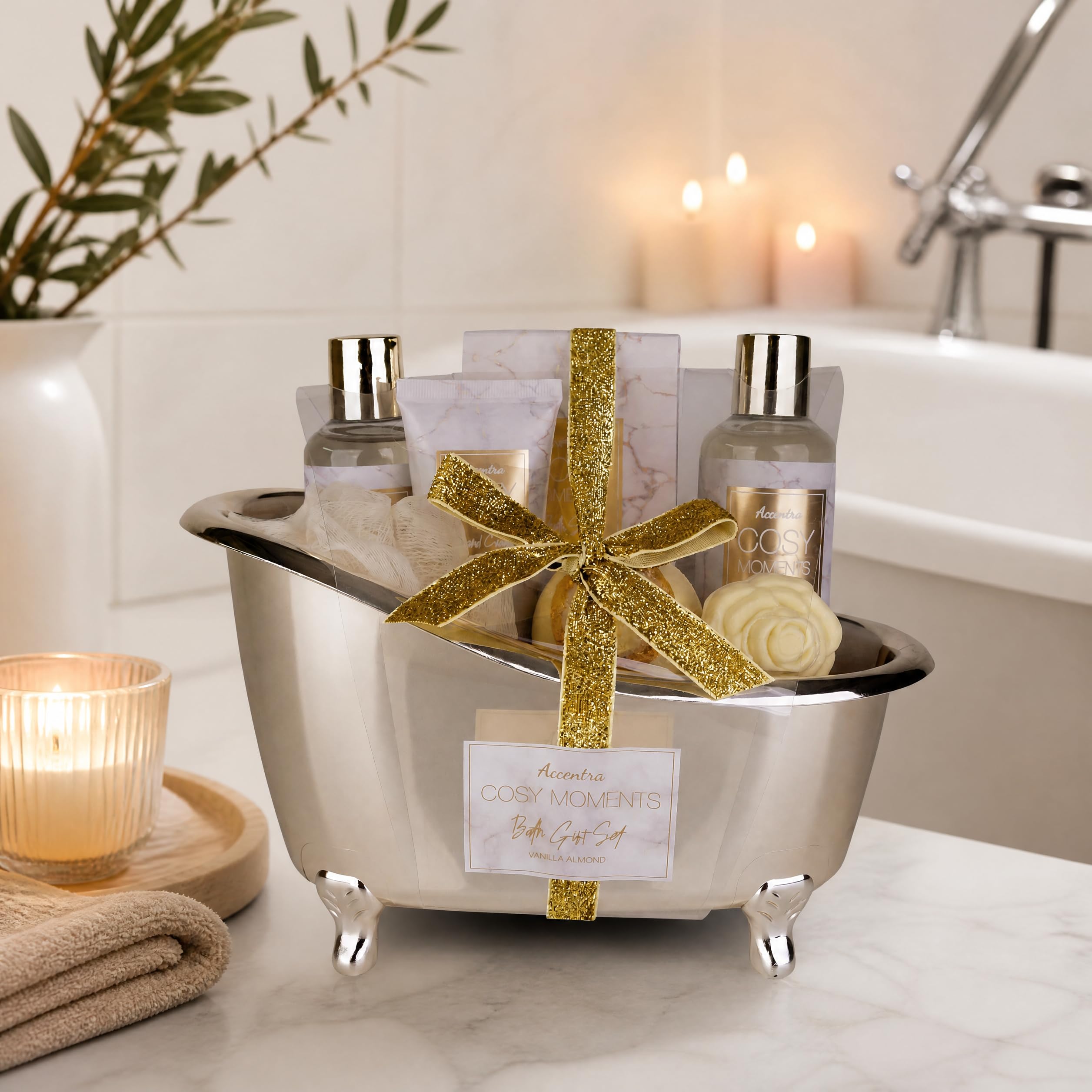 accentra-badeset-cosy-moments-vanille-mandel-gold image 5