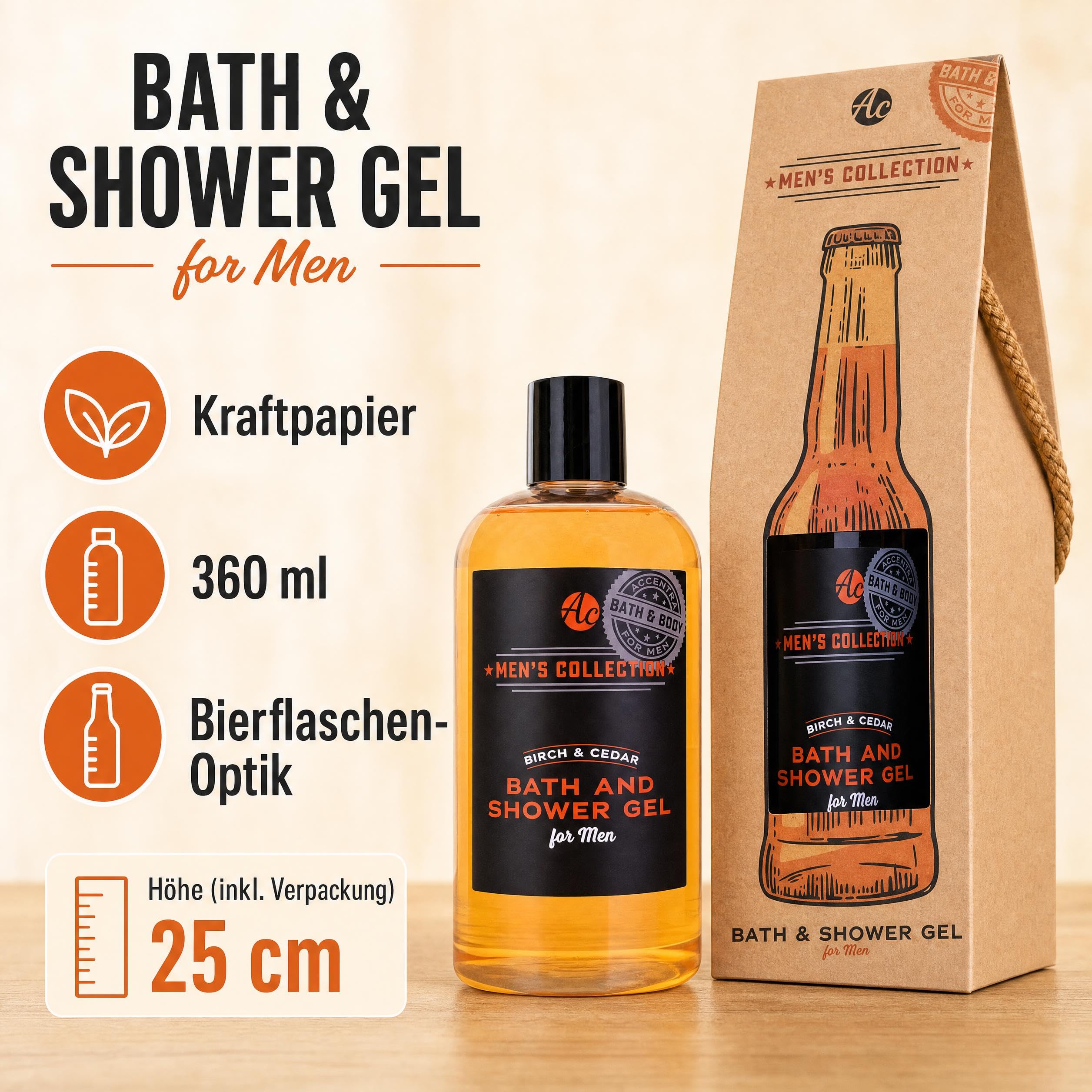accentra-men-s-collection-bade-und-duschgel-360-ml-bierflasche-braun image 6