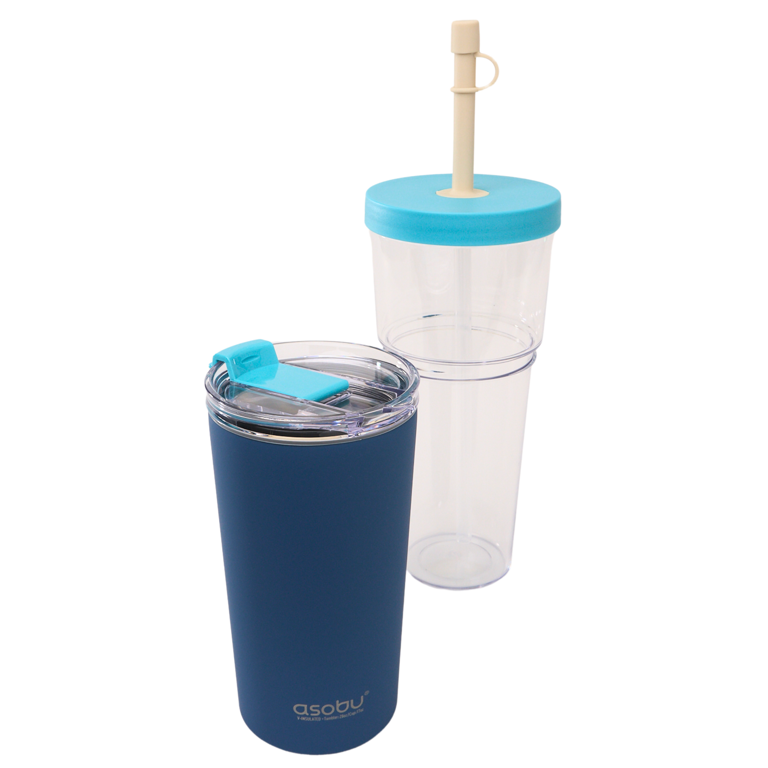 asobu-marina-2-in-1-isolier-tumbler-17oz-pastel-blue image 2