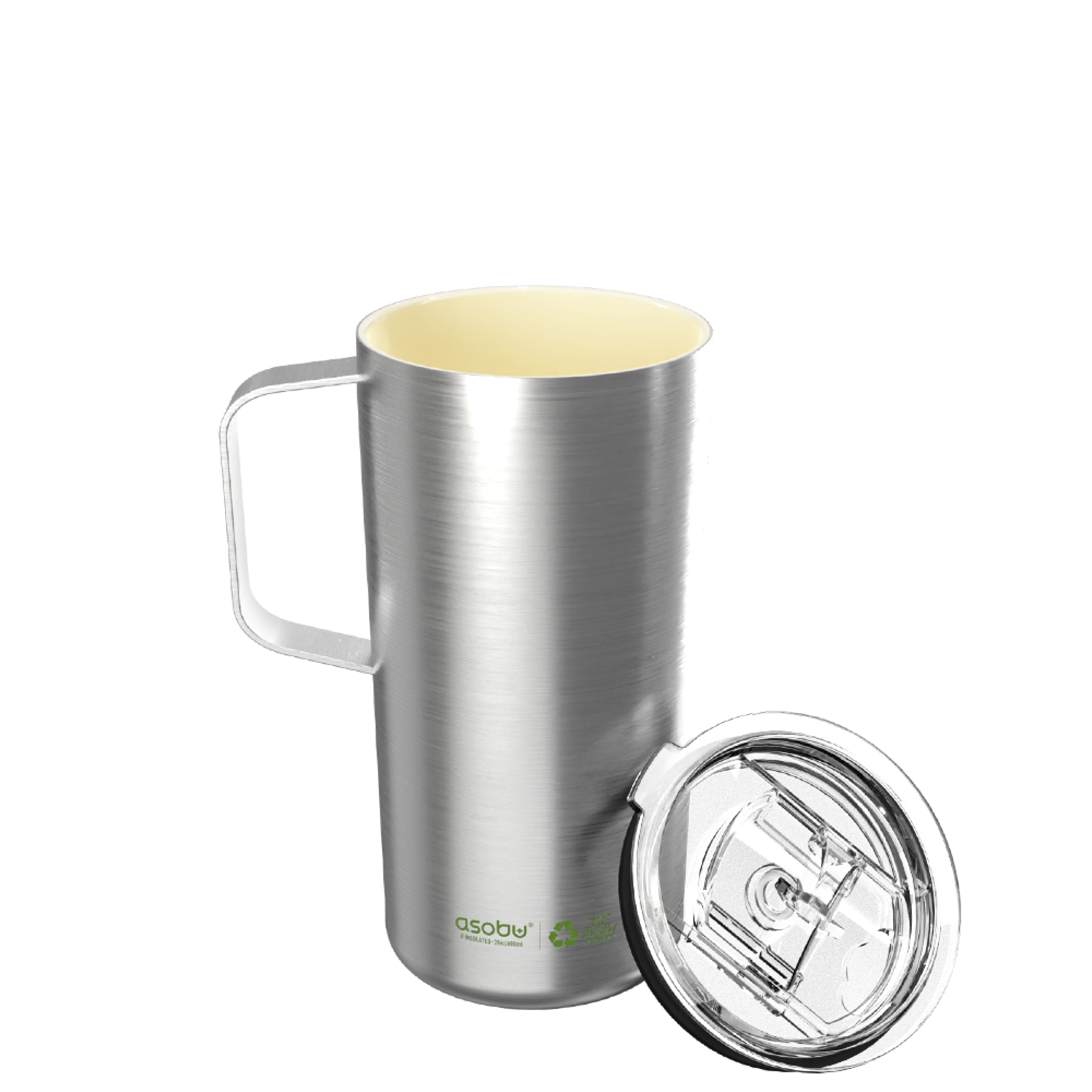 asobu-tower-mug-20oz-isolier-kaffeebecher-aus-recyceltem-edelstahl image 1