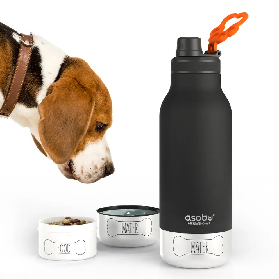 asobu-barky-bottle-black-isolierte-edelstahl-trinkflasche-mit-2-abnehmbaren-hund image 1