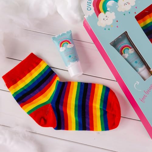 accentra-over-the-rainbow-pflegeset-fu-lotion-socken-regenbogenmuster-in-geschen image 4