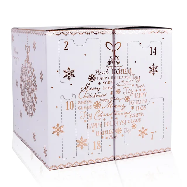 accentra-beauty-adventskalender-w-rfel-wei-gold-mit-24-produkten image 1