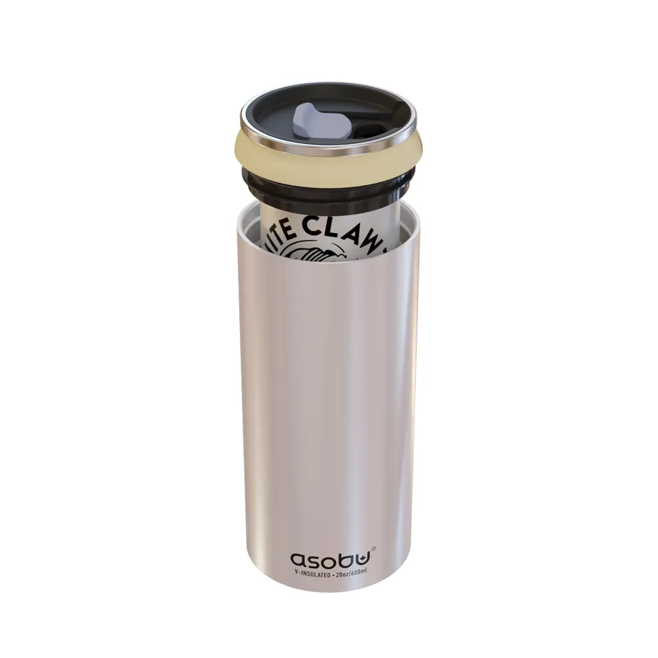asobu-sparkling-silver-multi-can-cooler-bis-16oz image 1