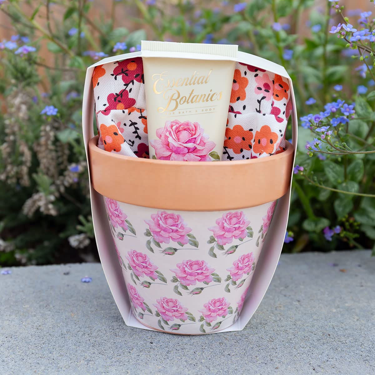 accentra-essential-botanics-handpflegeset-im-blumentopf-handcreme-rosen-duft-60m image 4