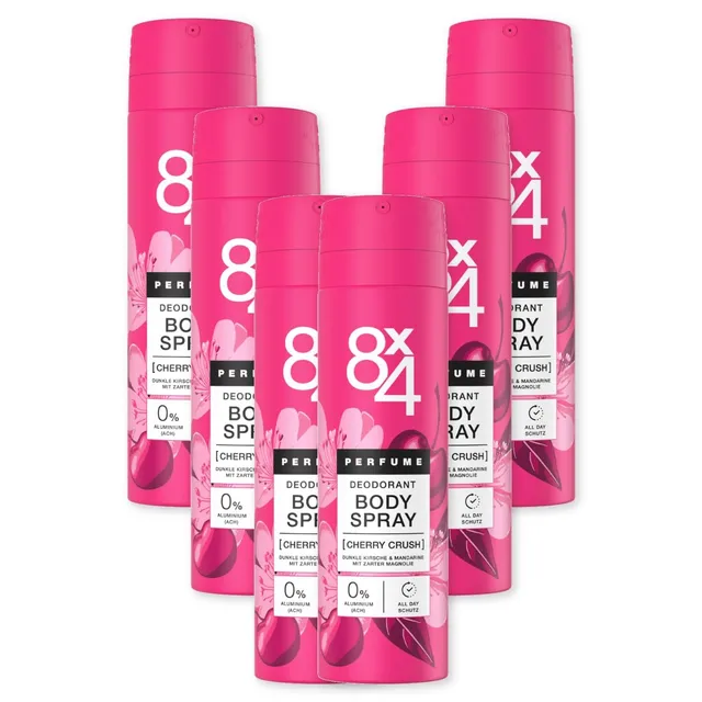 8x4-cherry-crush-body-spray-0-aluminium-6-x-150-ml image 1
