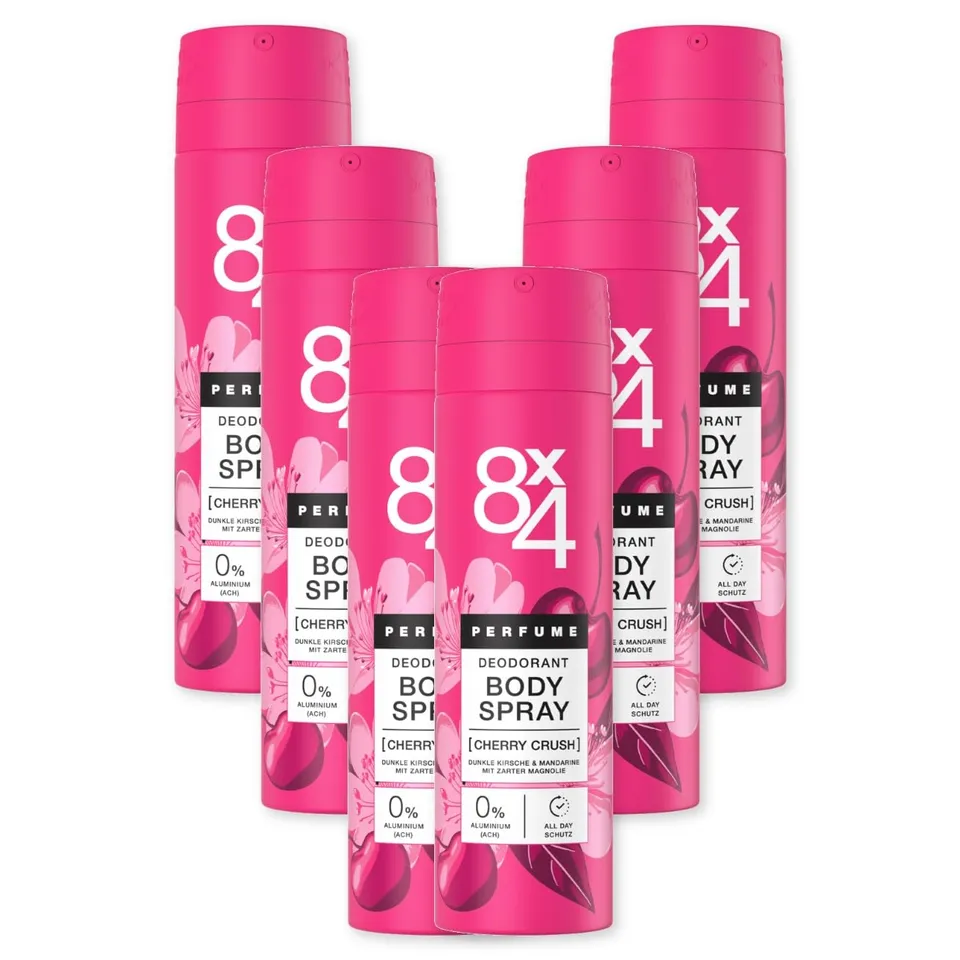 8x4-cherry-crush-body-spray-0-aluminium-6-x-150-ml image 1