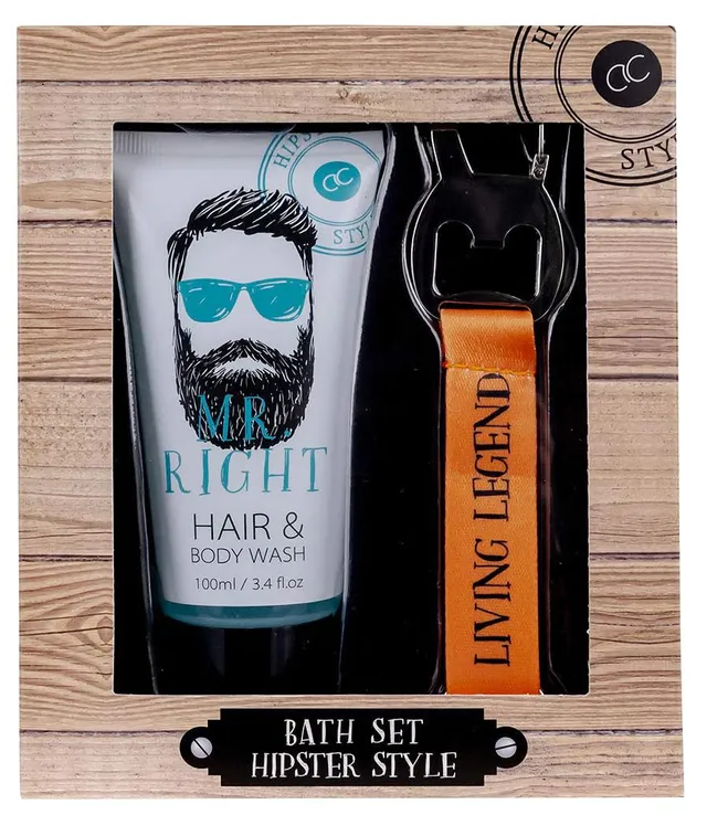 accentra-hipster-style-geschenkset-f-r-m-nner-2in1-duschgel-shampoo-100-ml-flasc image 1
