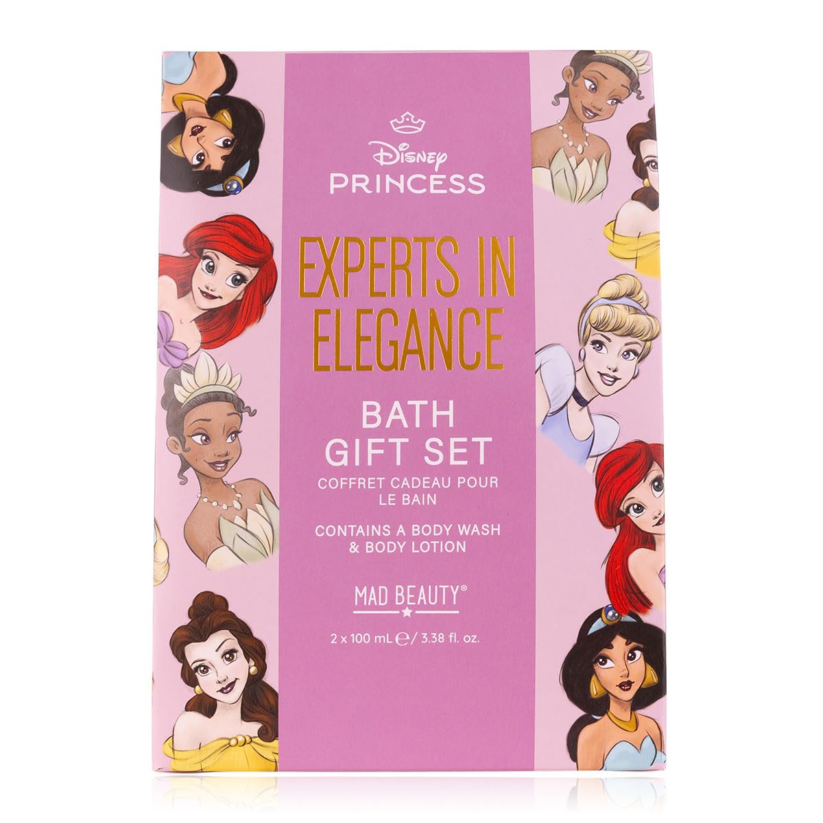 mad-beauty-disney-princess-geschenkset-duschgel-100ml-bodylotion-100ml image 1