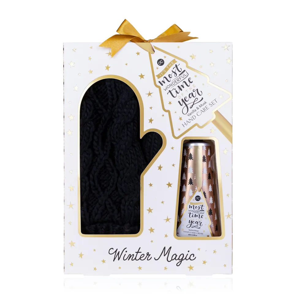accentra-winter-magic-handpflegeset-mit-60ml-handcreme-und-handschuhen image 1