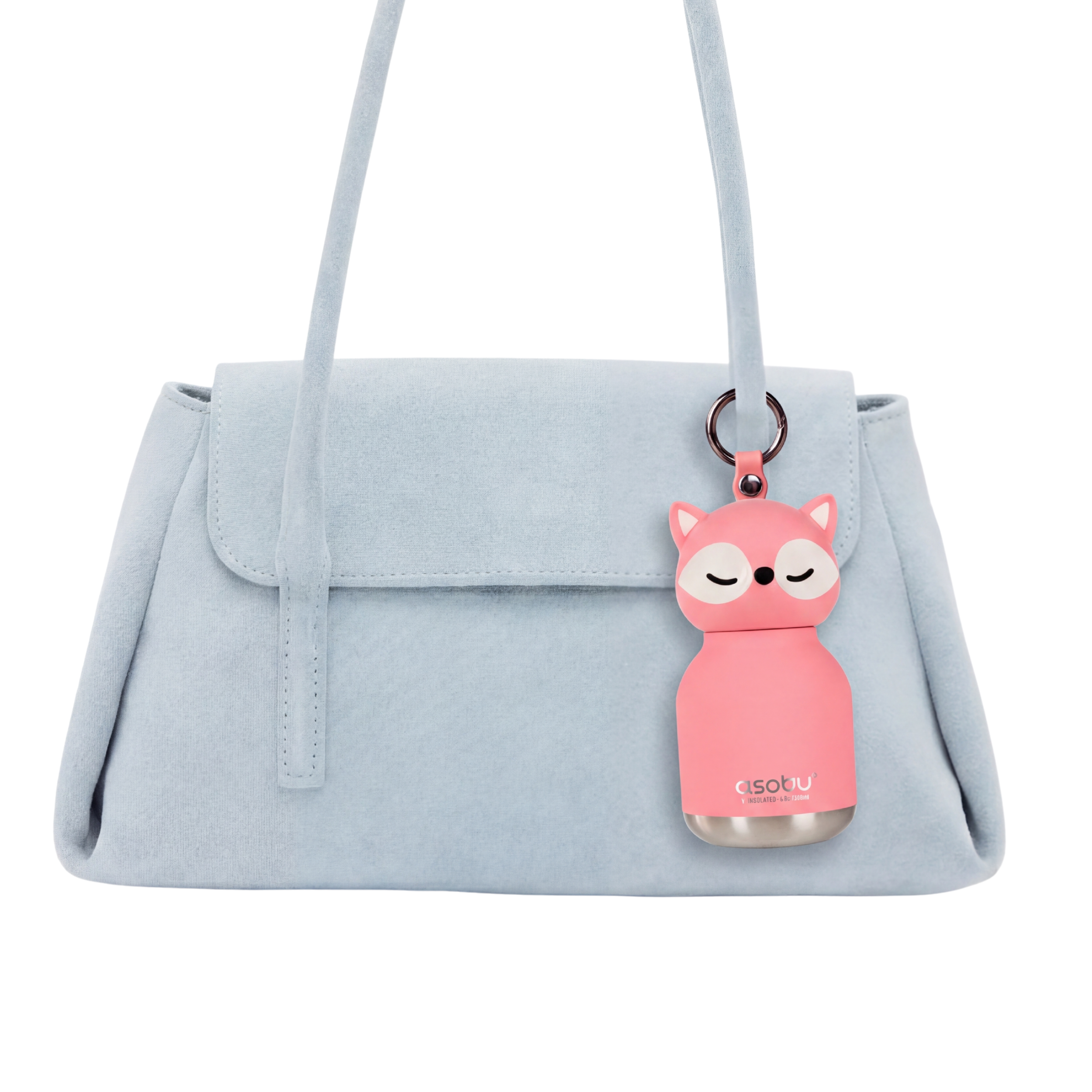 asobu-mini-fox-bestie-bottle-anh-nger-flasche-6-7oz image 2