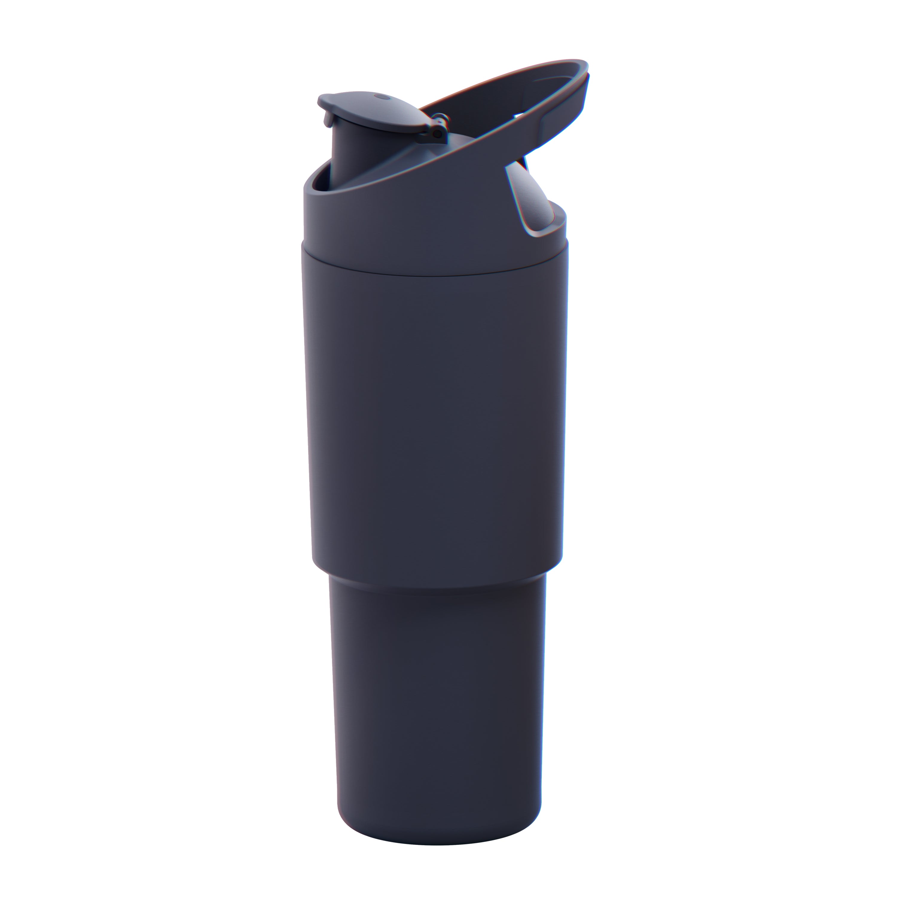 asobu-black-cosmic-bottle-edelstahl-isolierflasche-mit-strohhalm-und-griff image 1