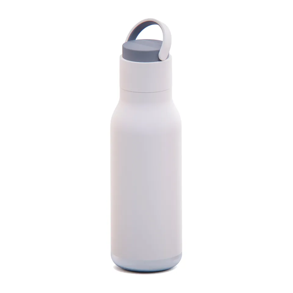 asobu-metro-bottle-white-isolierflasche-mit-strohhalm-20oz image 1