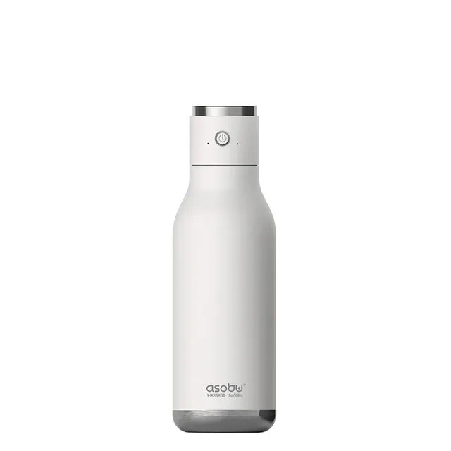 asobu-orbit-h2audio-white-wireless-bottle-isolierflasche-mit-lautsprecher image 1