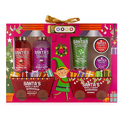 accentra-santa-s-workshop-pflege-set-7-teilig-badeset-f-r-kinder-in-geschenkbox- image 4