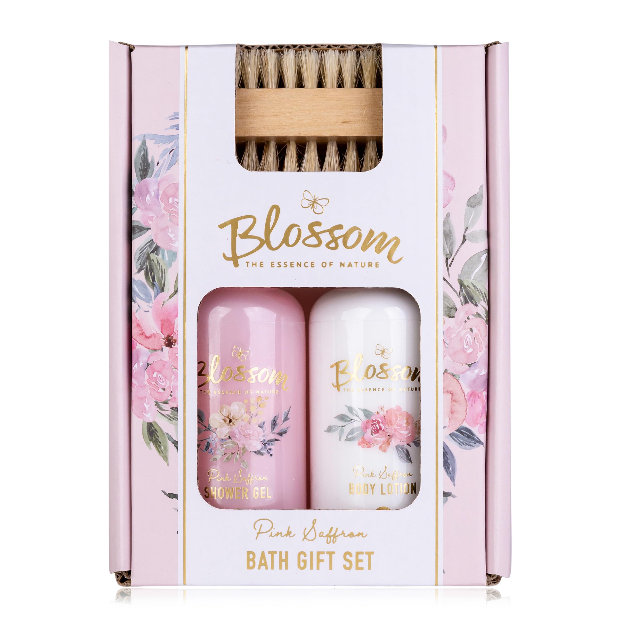 accentra-blossom-handpflegeset-2x-290-ml-mit-handseife-handlotion-pink-saffron image 3