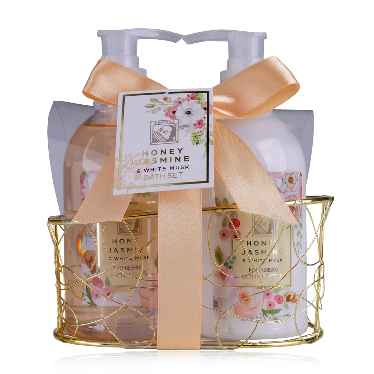 accentra-duschset-honey-jasmine-frauen-geschenkset-3-teilig-mit-duschgel-200-ml- image 4