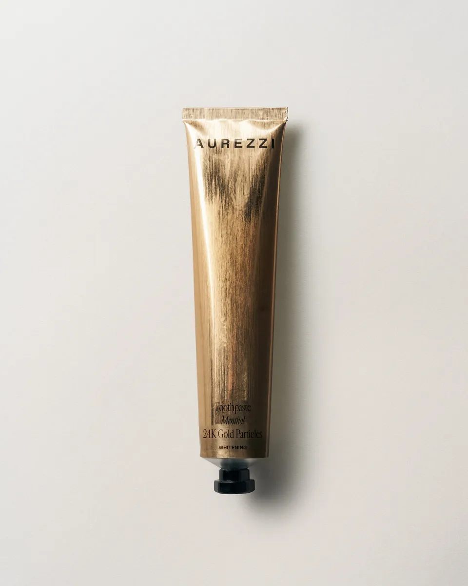 aurezzi-toothpaste-gold-whitening-zahnpasta-mit-hydroxyapatit-und-24k-gold-75-ml image 1
