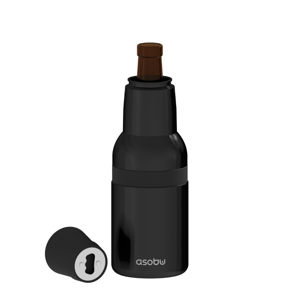 asobu-black-frosty-beer-2-0-bierk-hler-f-r-flaschen-und-dosen image 2