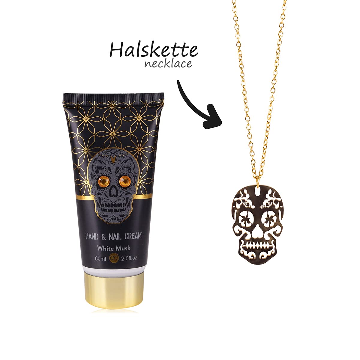 accentra-skull-chic-geschenkset-3-teilig-mit-hand-und-nagelcreme-totenkopf-halsk image 2