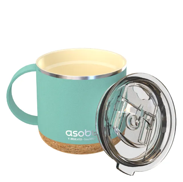 asobu-infinite-mug-mint-16oz-isolierbecher-mit-henkel image 1