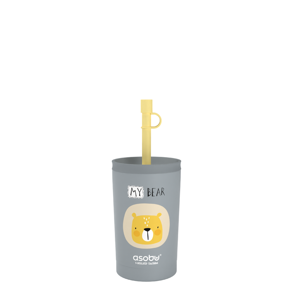 asobu-super-sippy-kinder-trinkflasche-350-ml-grey image 2
