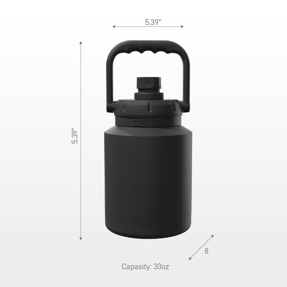 asobu-black-mini-jug-trinkflasche-mit-strohhalm-und-griff-schwarz image 5