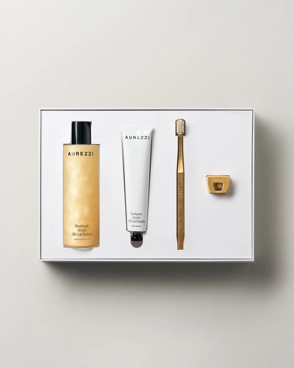 aurezzi-gift-box-gold-white-geschenkset-mit-zahnb-rste image 1