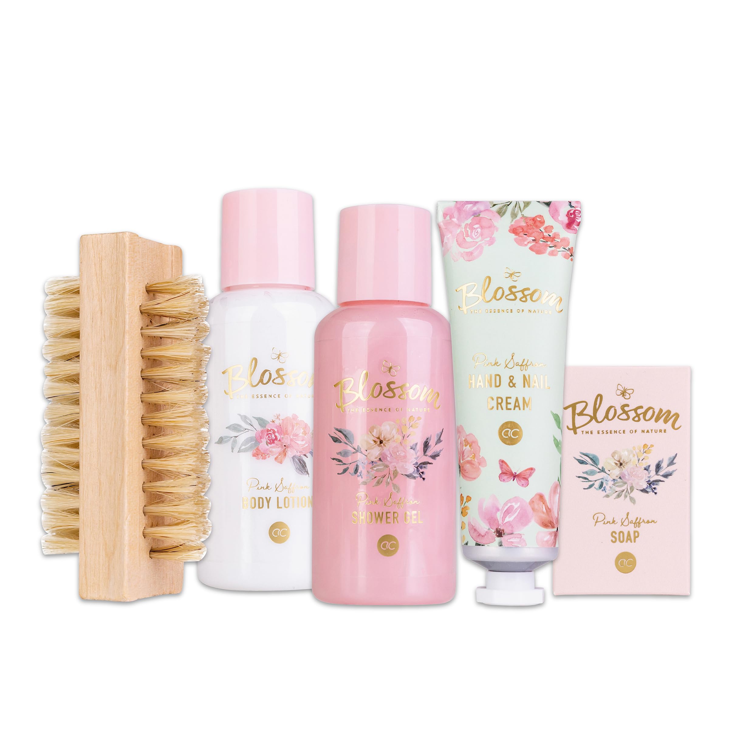accentra-geschenkset-blossom-5-teilig-pink-saffron-wellness-badeset-f-r-frauen image 4