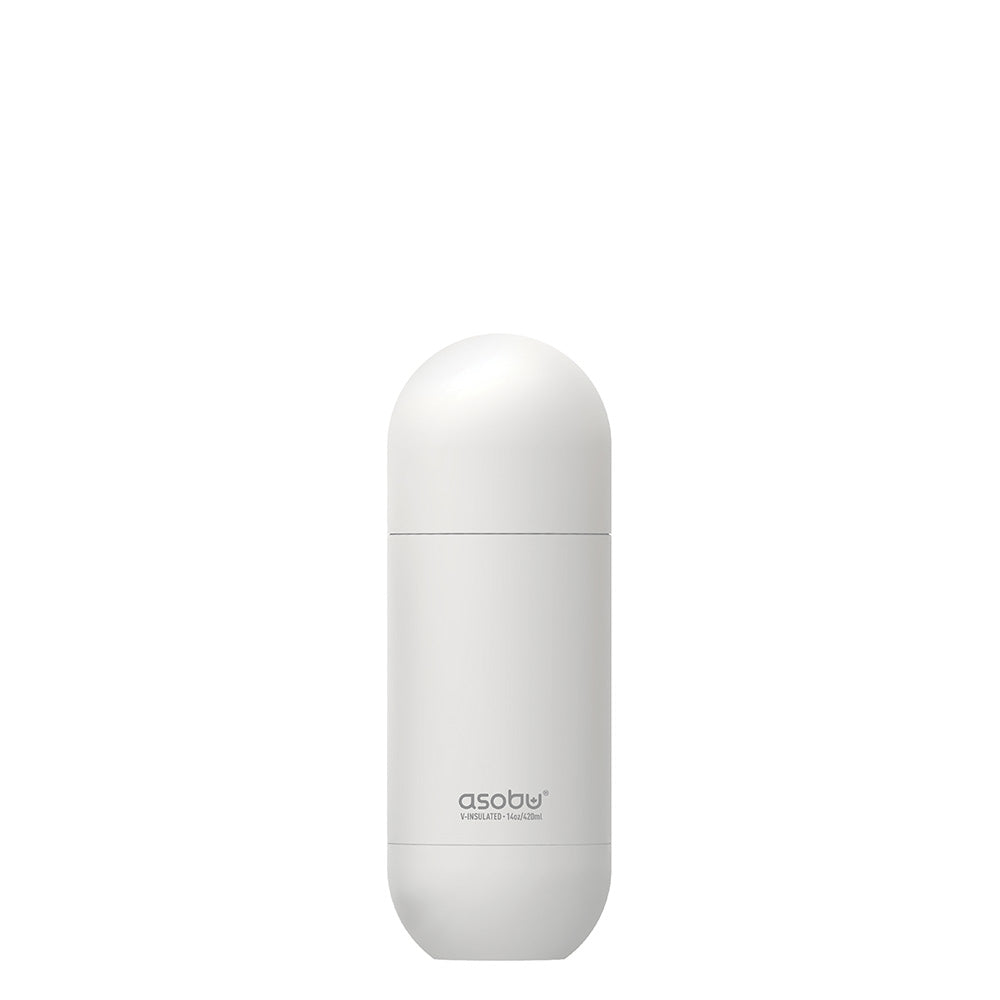 asobu-orb-bottle-white-14oz-isolierte-trinkflasche image 1