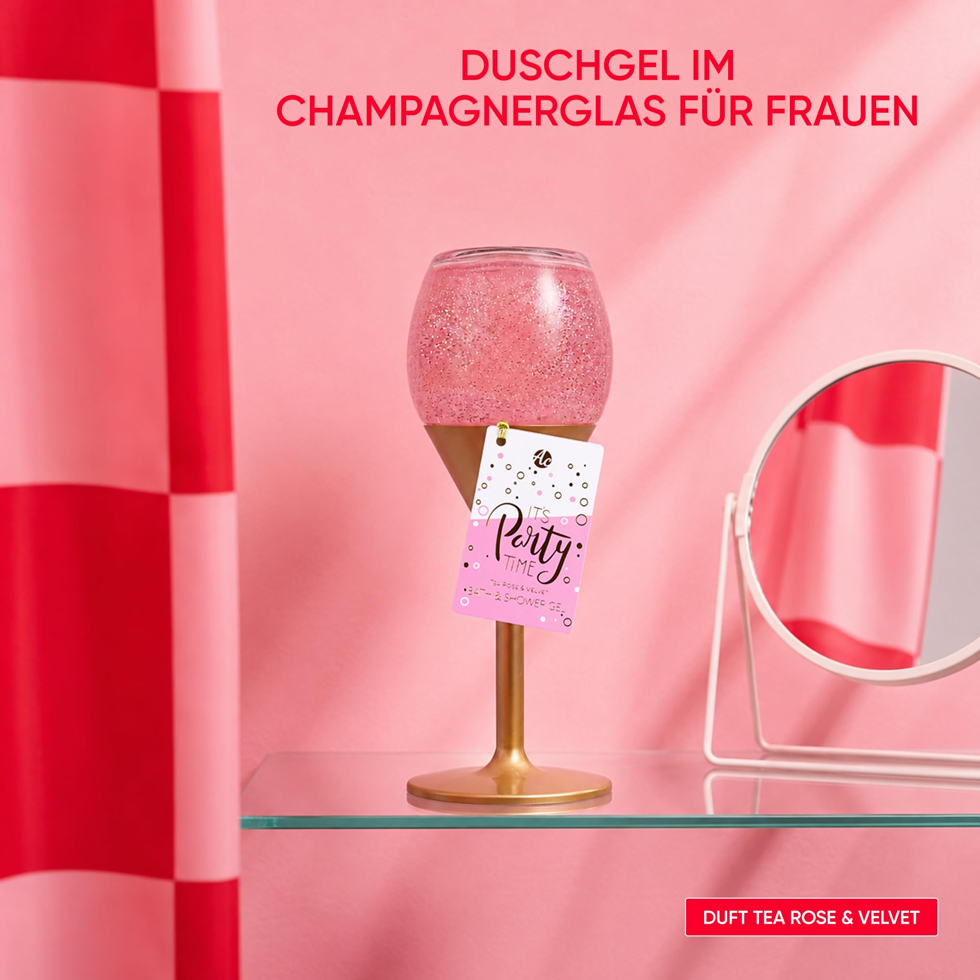 accentra-let-s-celebrate-duschgel-sektglas-optik-tea-rose-velvet-240-ml image 2