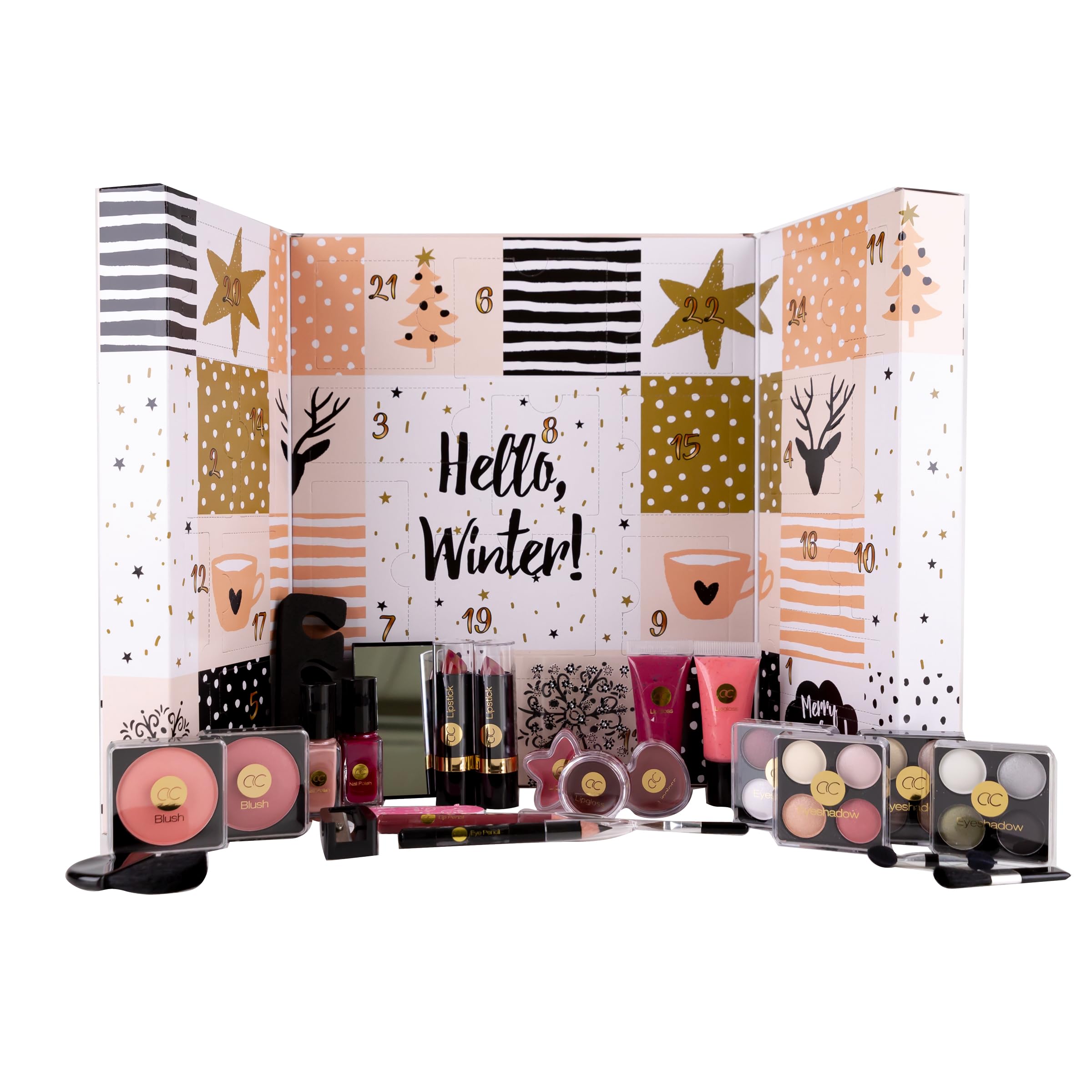 accentra-beauty-adventskalender-21-5x6-5x25-5-cm-mit-24-make-up-produkten image 7