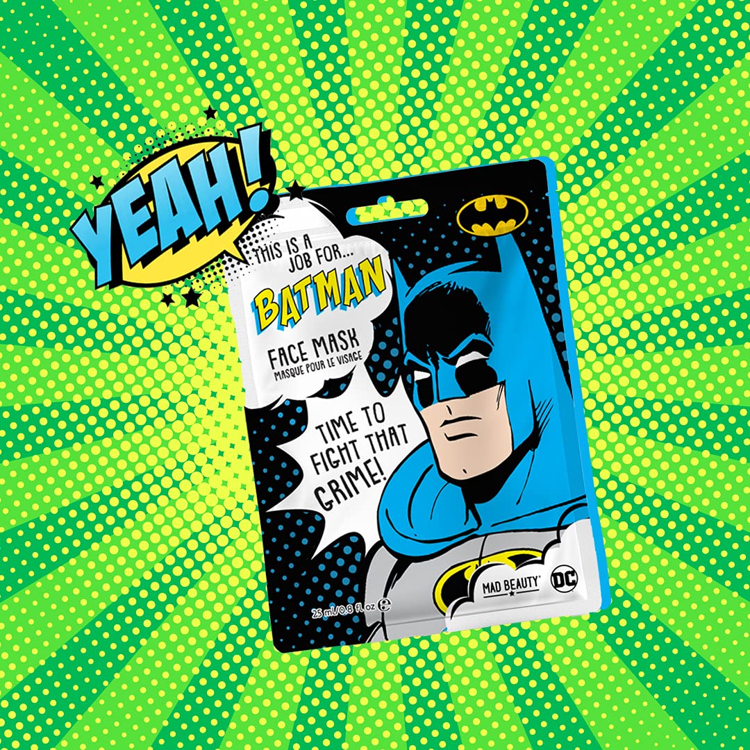mad-beauty-dc-batman-gesichtsmaske-tuchmaske-feuchtigkeitsspendend image 3
