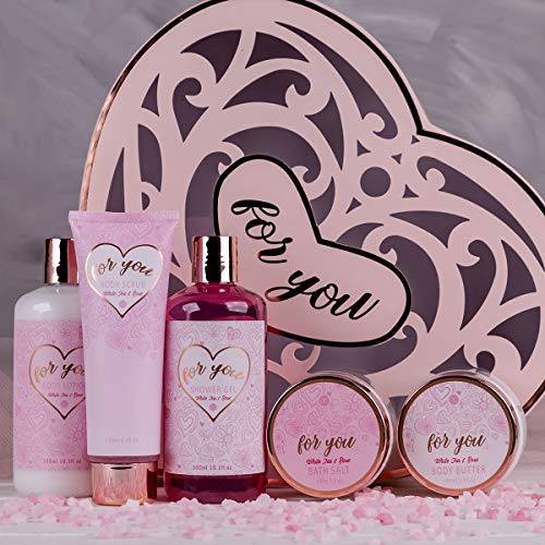 accentra-duschset-frauen-5-teilig-white-tea-rose-in-herzbox image 8