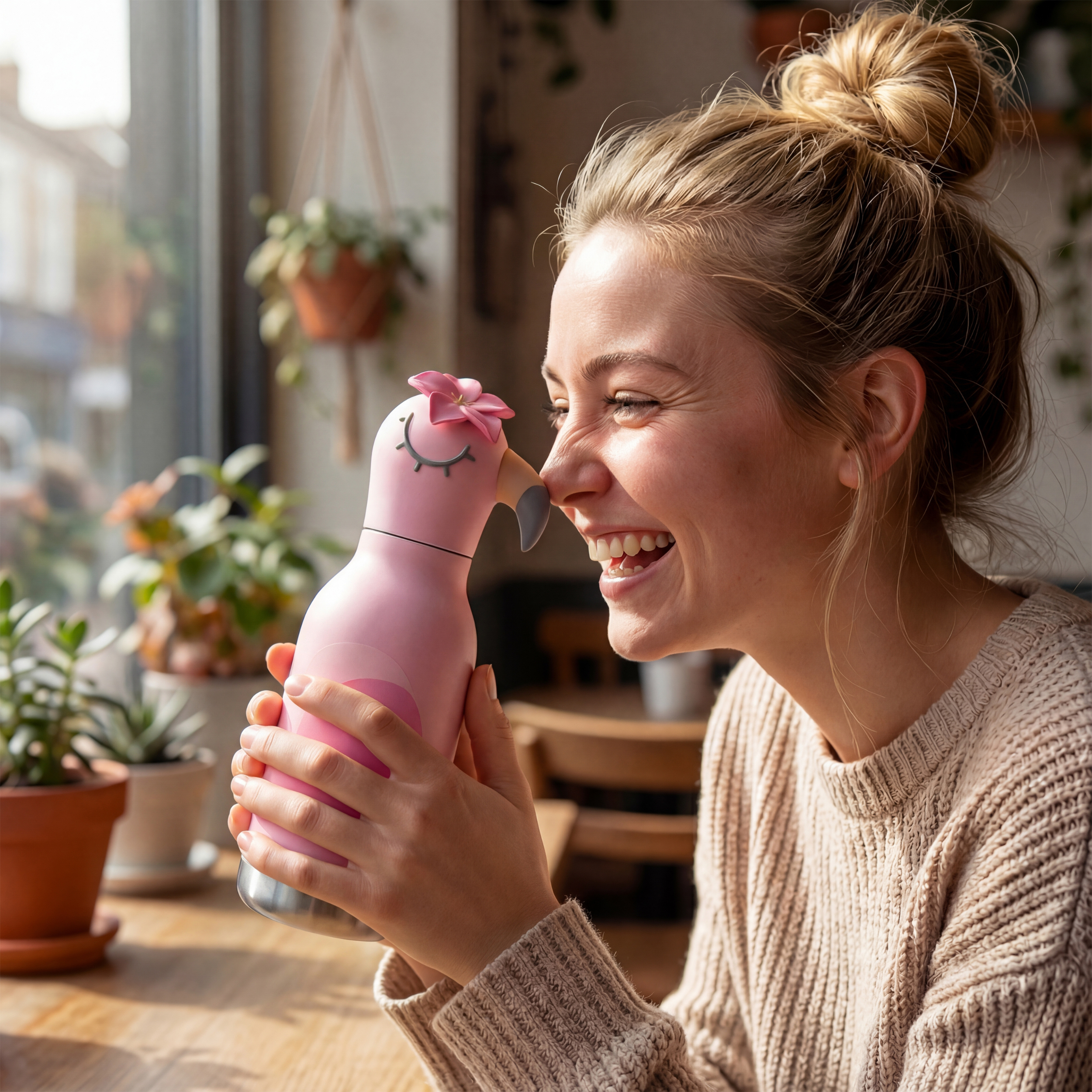 asobu-bestie-bottle-flamingo-14oz-414-ml-isolier-trinkflasche-f-r-kids image 3