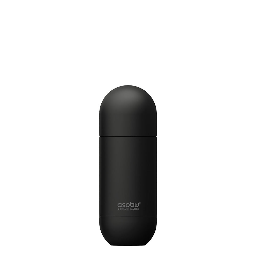asobu-black-orb-bottle-isolierflasche-14oz-410-ml image 1